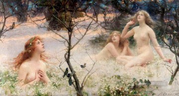 Mythes et legendes Henrietta Rae pintora victoriana Pinturas al óleo